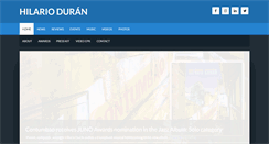 Desktop Screenshot of hilarioduran.com